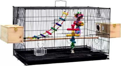 2 Feet Birds Cage With Side Opening for Breeding Box jyoti aquarium pets
