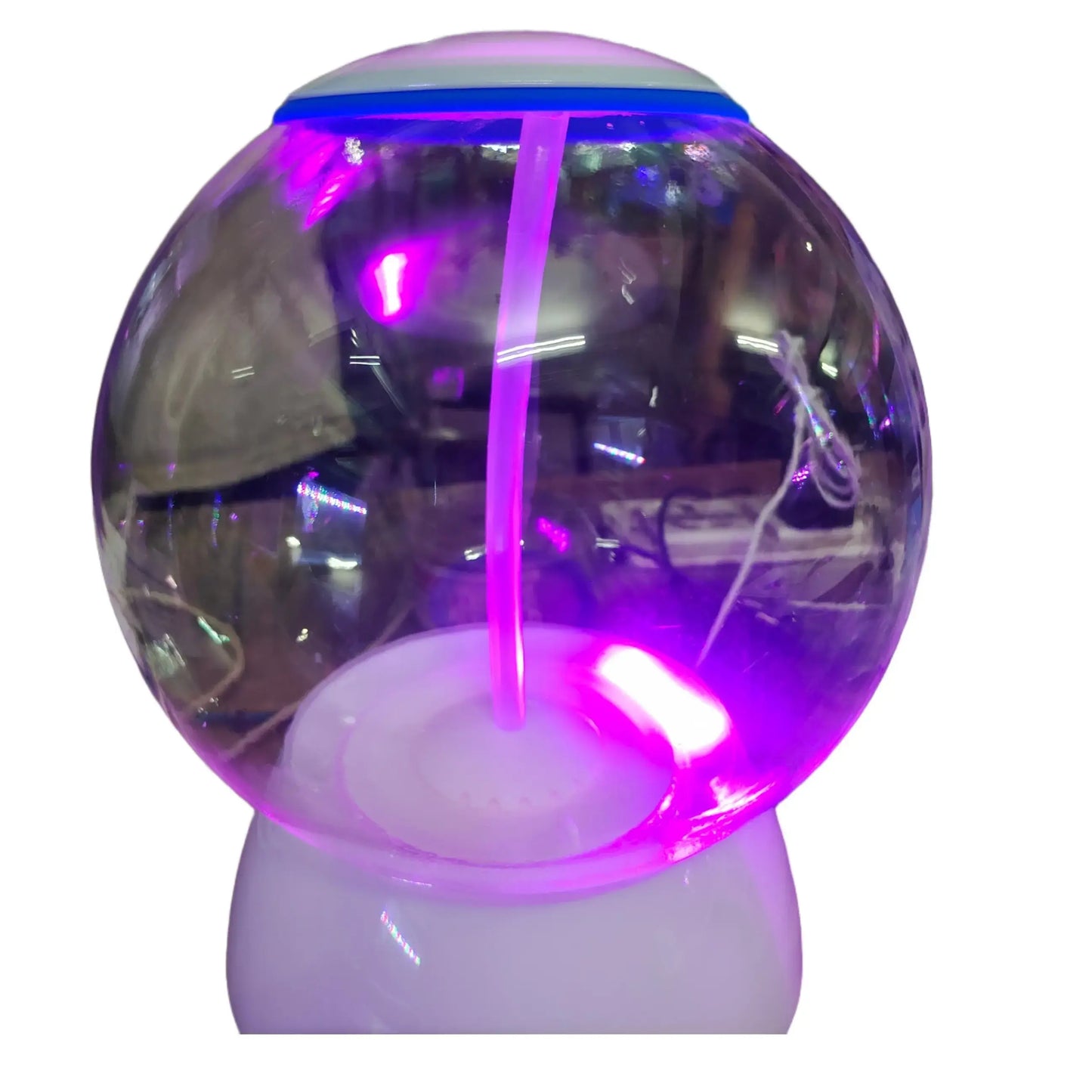 fibre fish Bowl 7 colour with light and filter jyoti aquarium pets