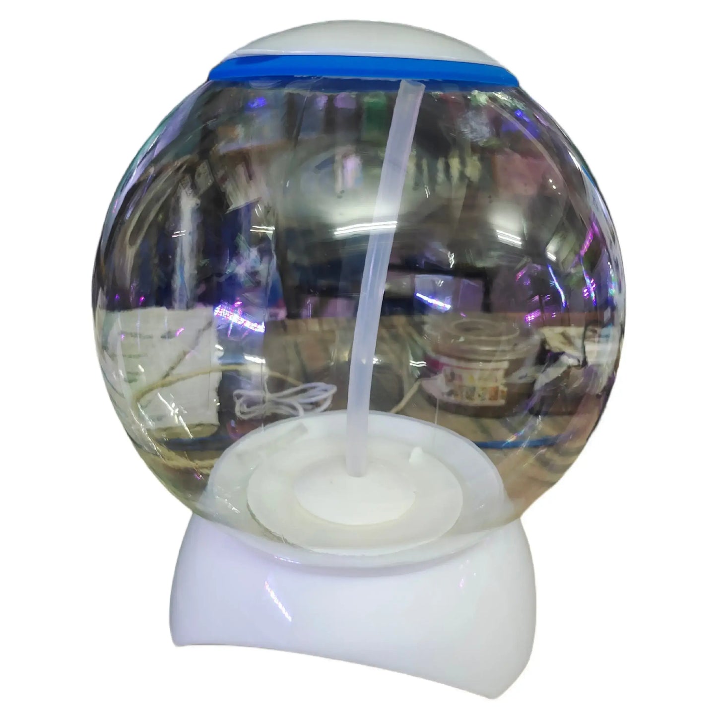 fibre fish Bowl 7 colour with light and filter jyoti aquarium pets