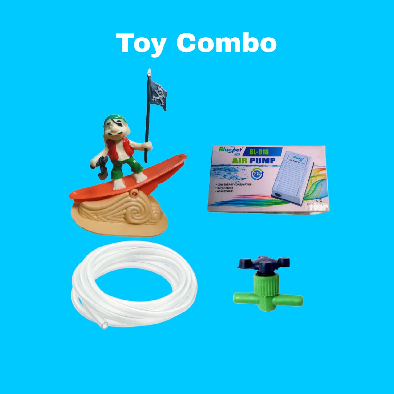 Aquarium Toy Pirate