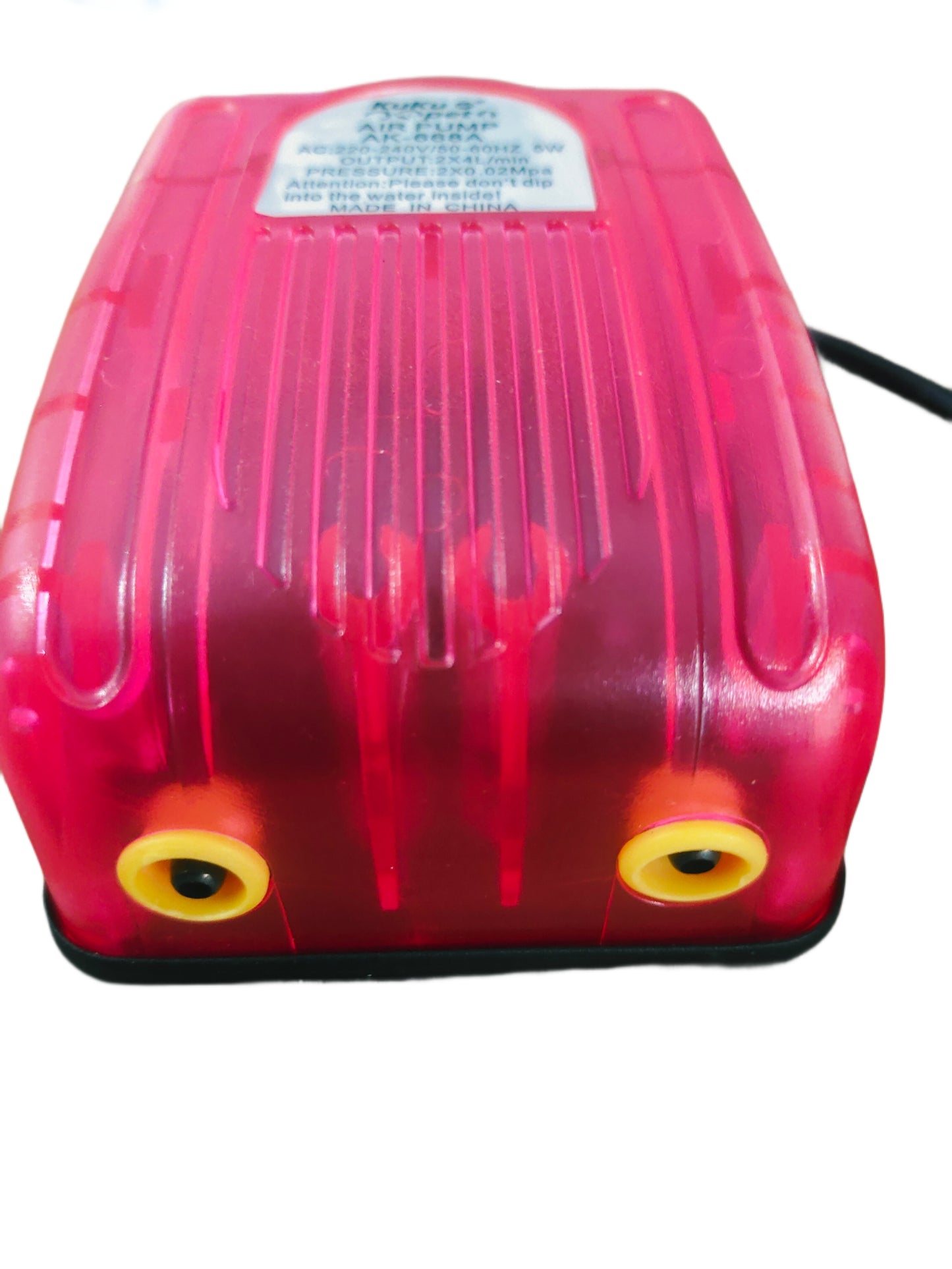 Air pump double nozzle