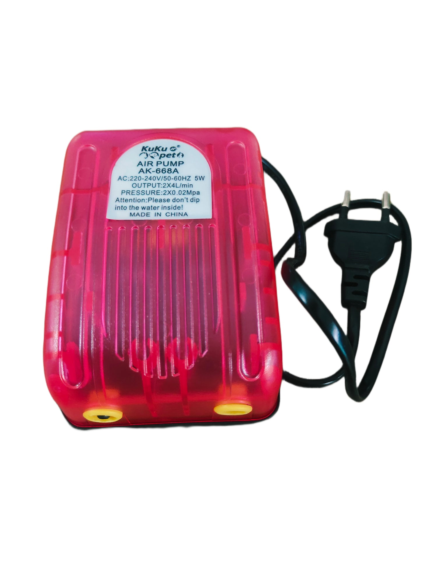 Air pump double nozzle