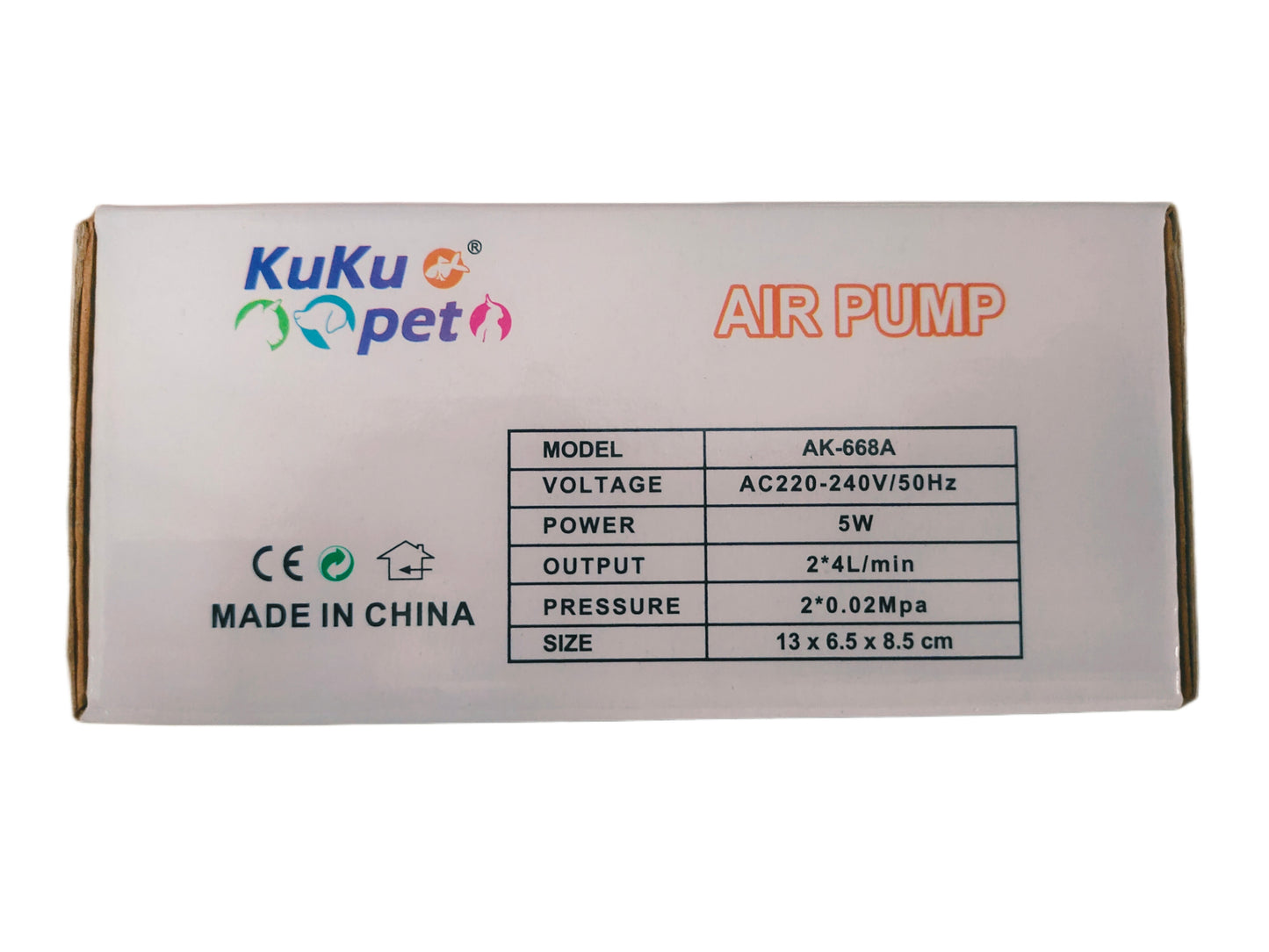 Air pump double nozzle