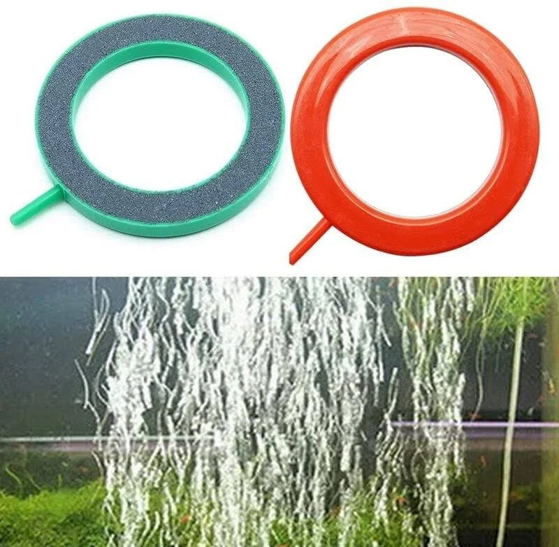 Ring Disk Bubble Aquarium Air Stone 3 Inch