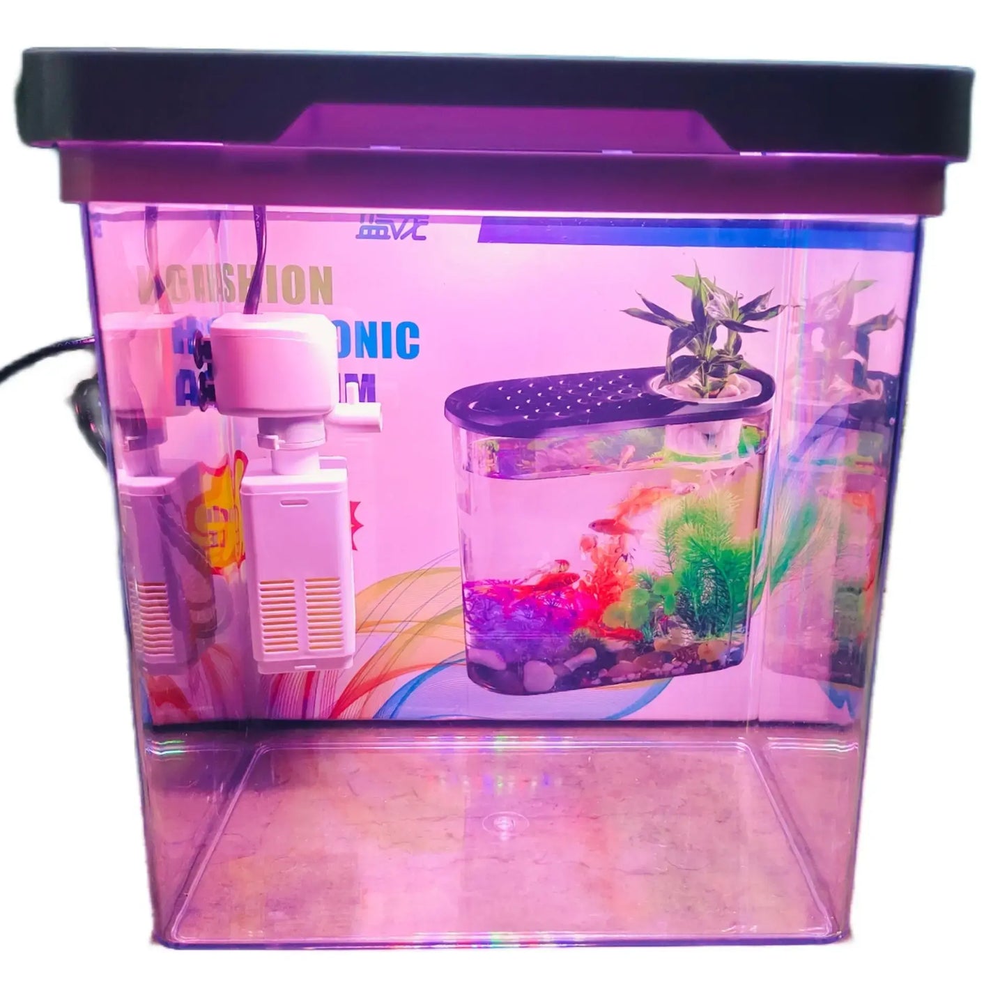 fish aquarium with filter light jyoti aquarium pets
