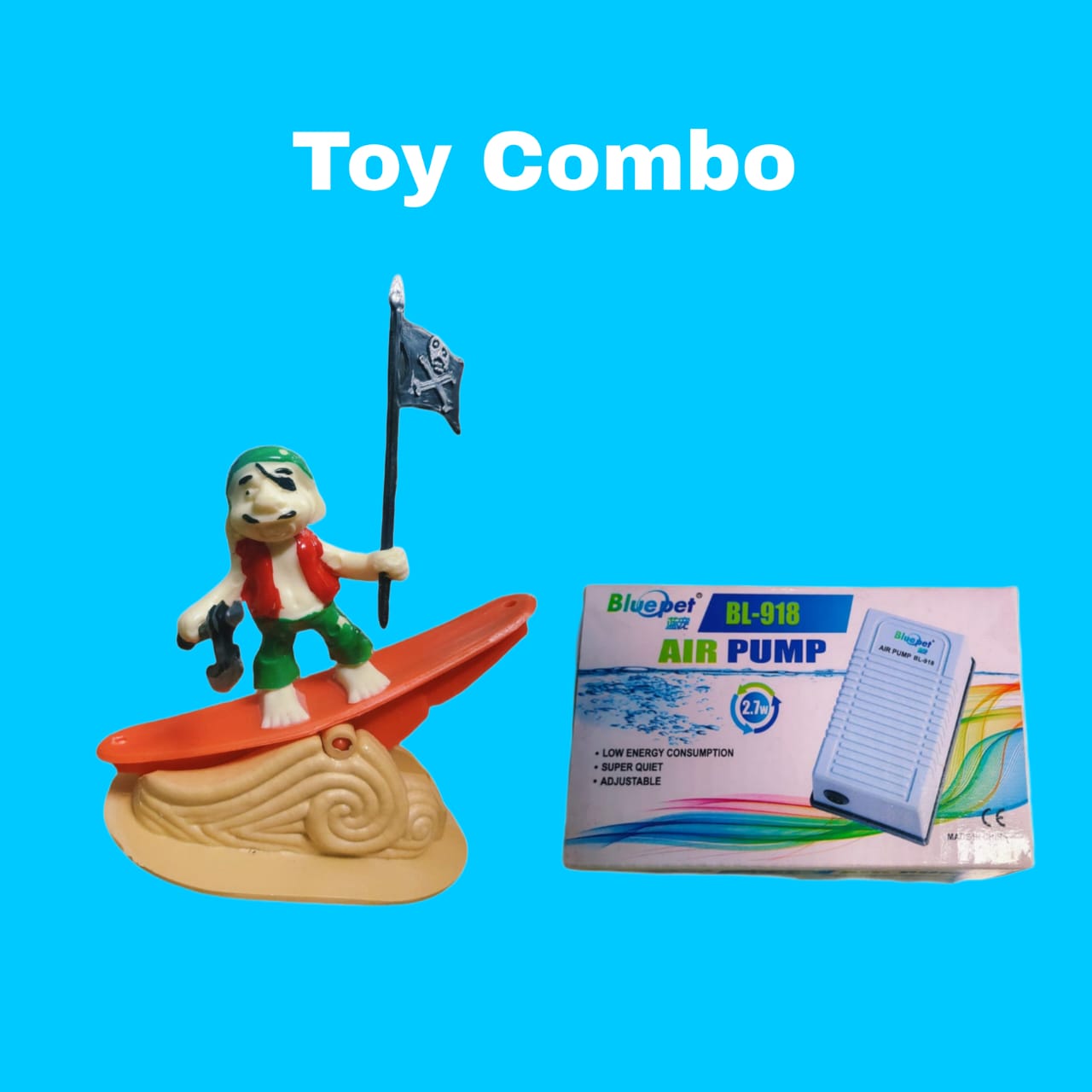 Aquarium Toy Pirate