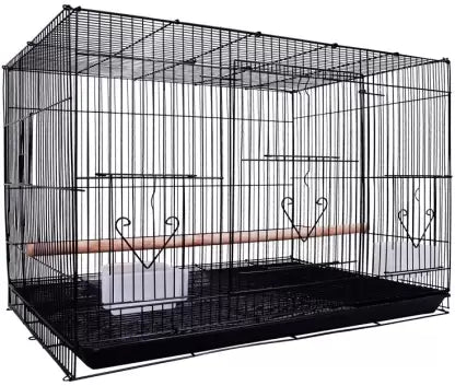 Bird Cage
2 Feet Birds Cage With Side Opening for Breeding Box jyoti aquarium pets
