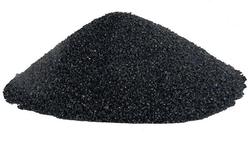 Black Sand for Aquarium, Lawn, Garden, Plants 1kg jyoti aquarium pets