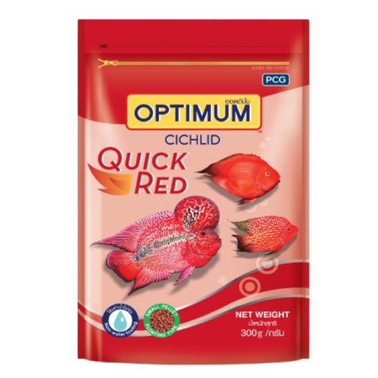 Optimum Cichlid Quick Red fish food 300g