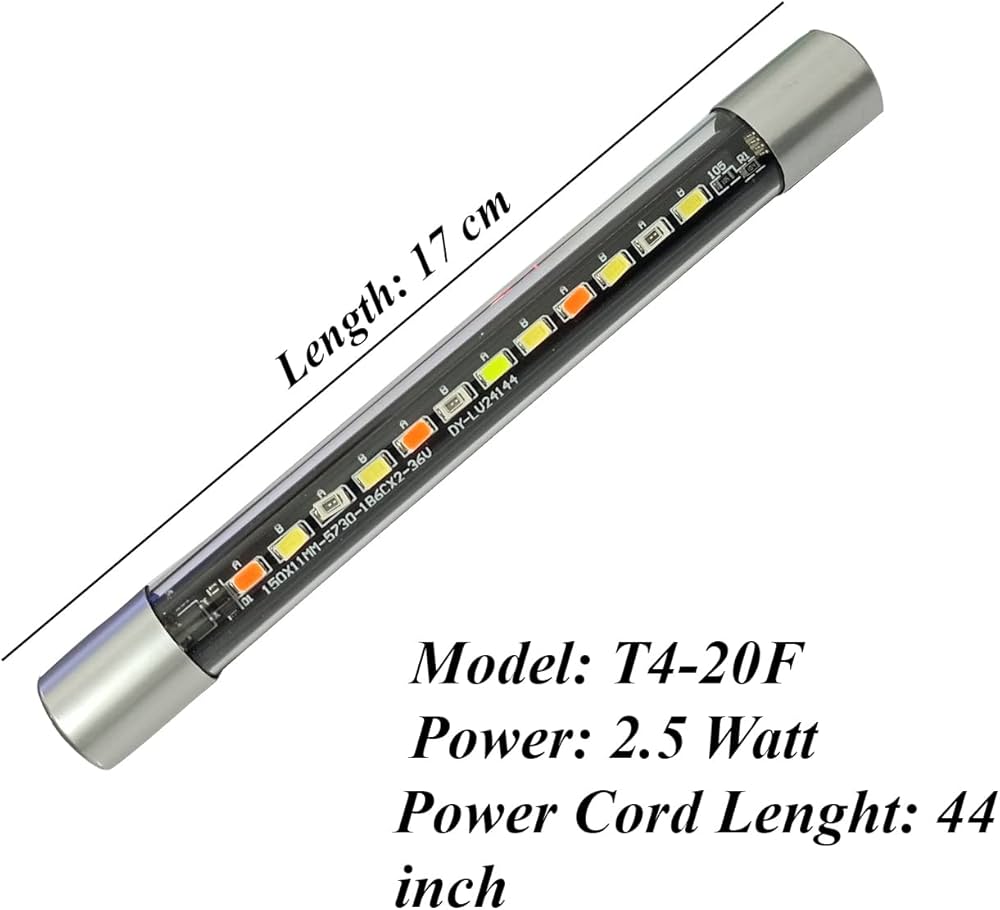 Submersible Lamp 3 colour mode jyoti aquarium pets