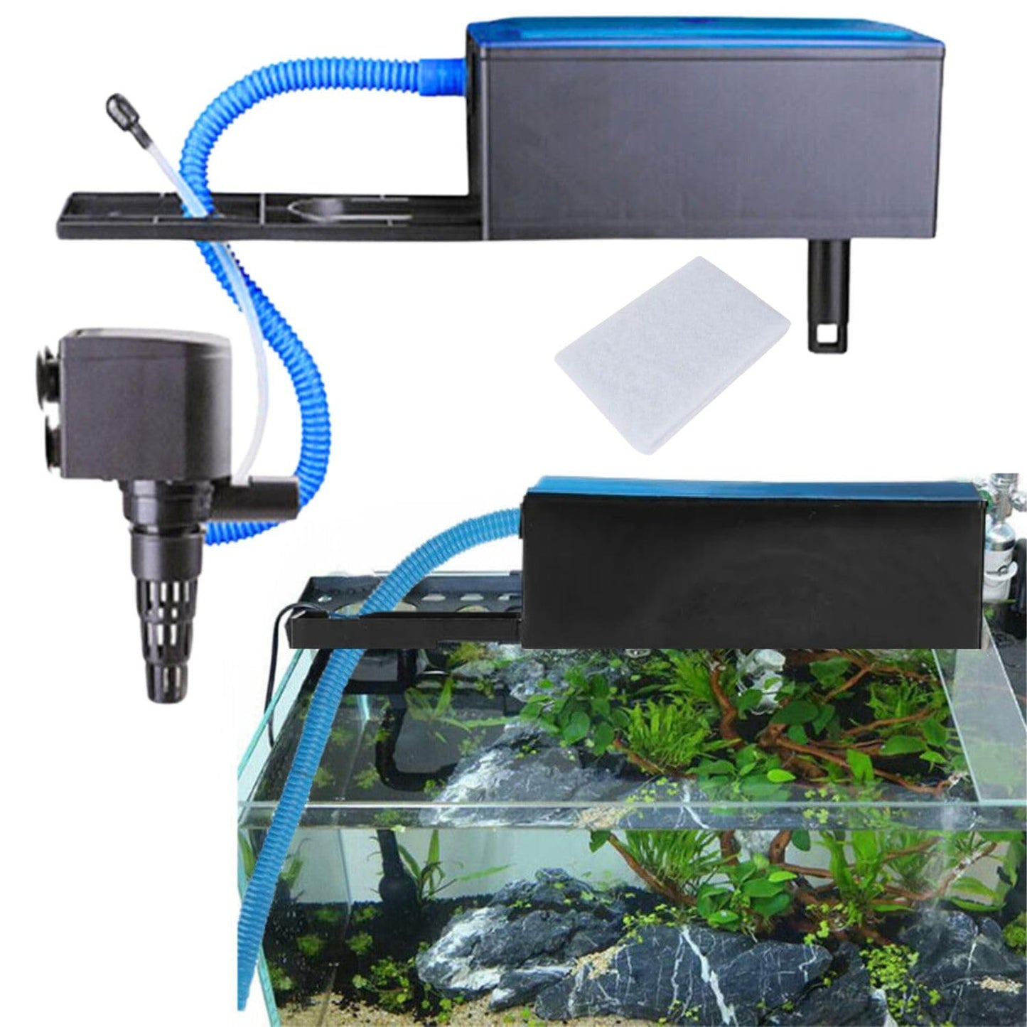 Sobo Aquarium Top Filter With Free BIO-SPONGE