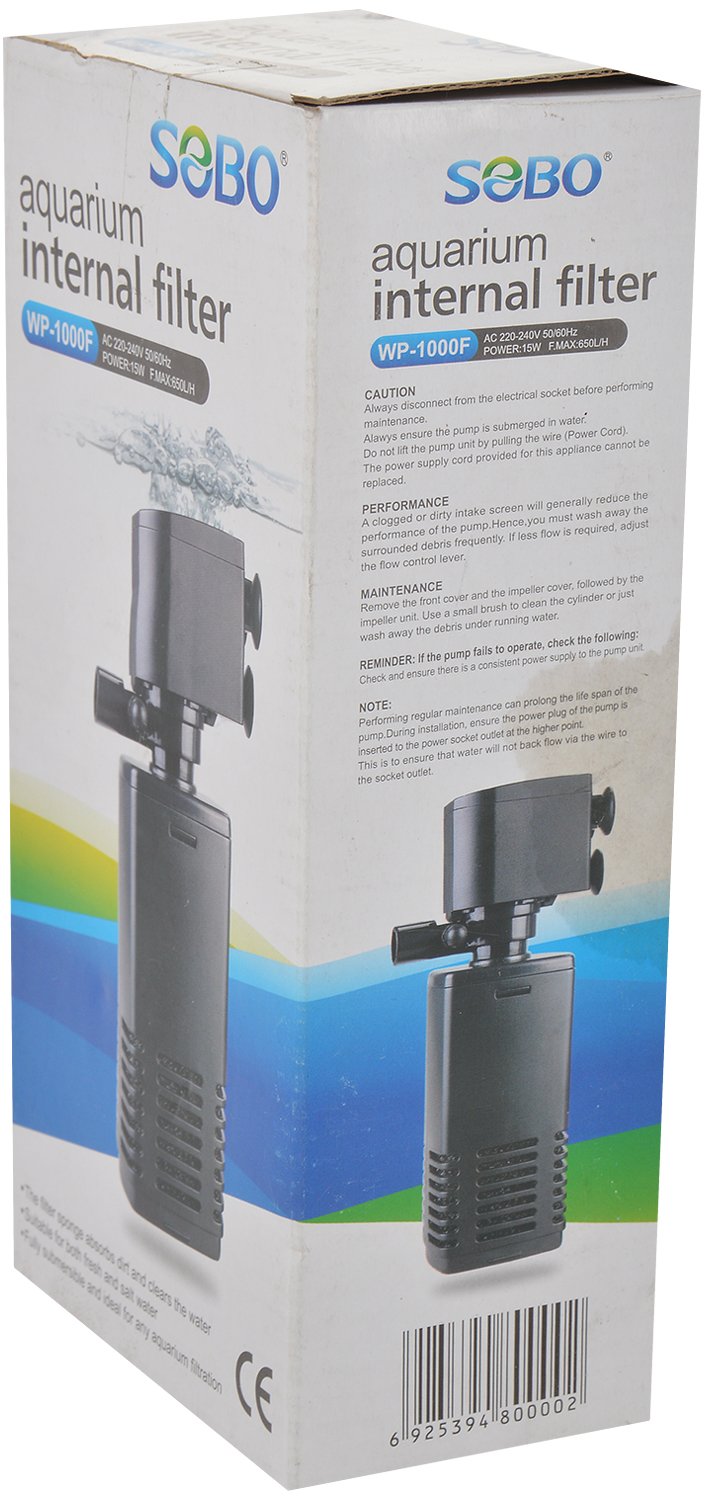 Sobo Aquarium Internal Filter 15W