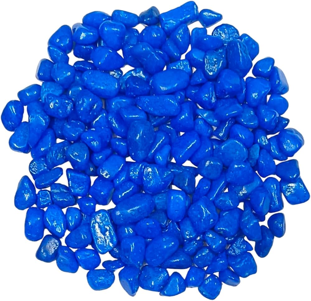 Colourful Pebble For Fish Tank 1kg jyoti aquarium pets