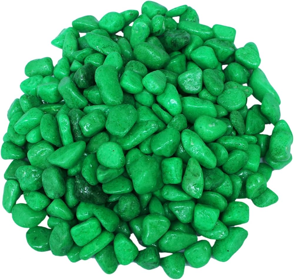 Colourful Pebble For Fish Tank 1kg jyoti aquarium pets