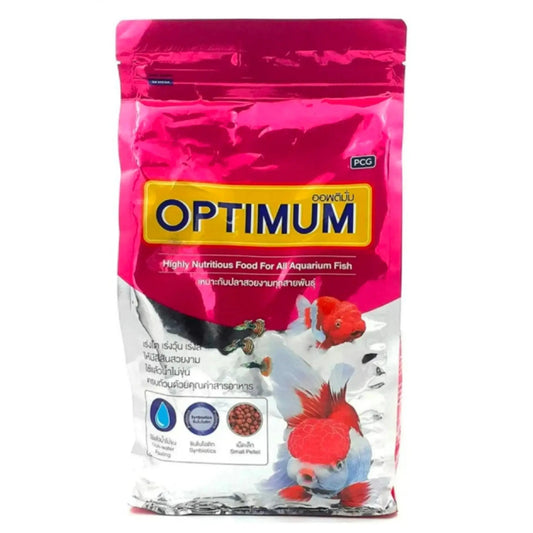 optimum fish food 500gm jyoti aquarium pets