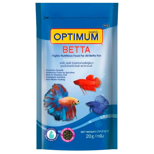 optimum betta fish food jyoti aquarium pets