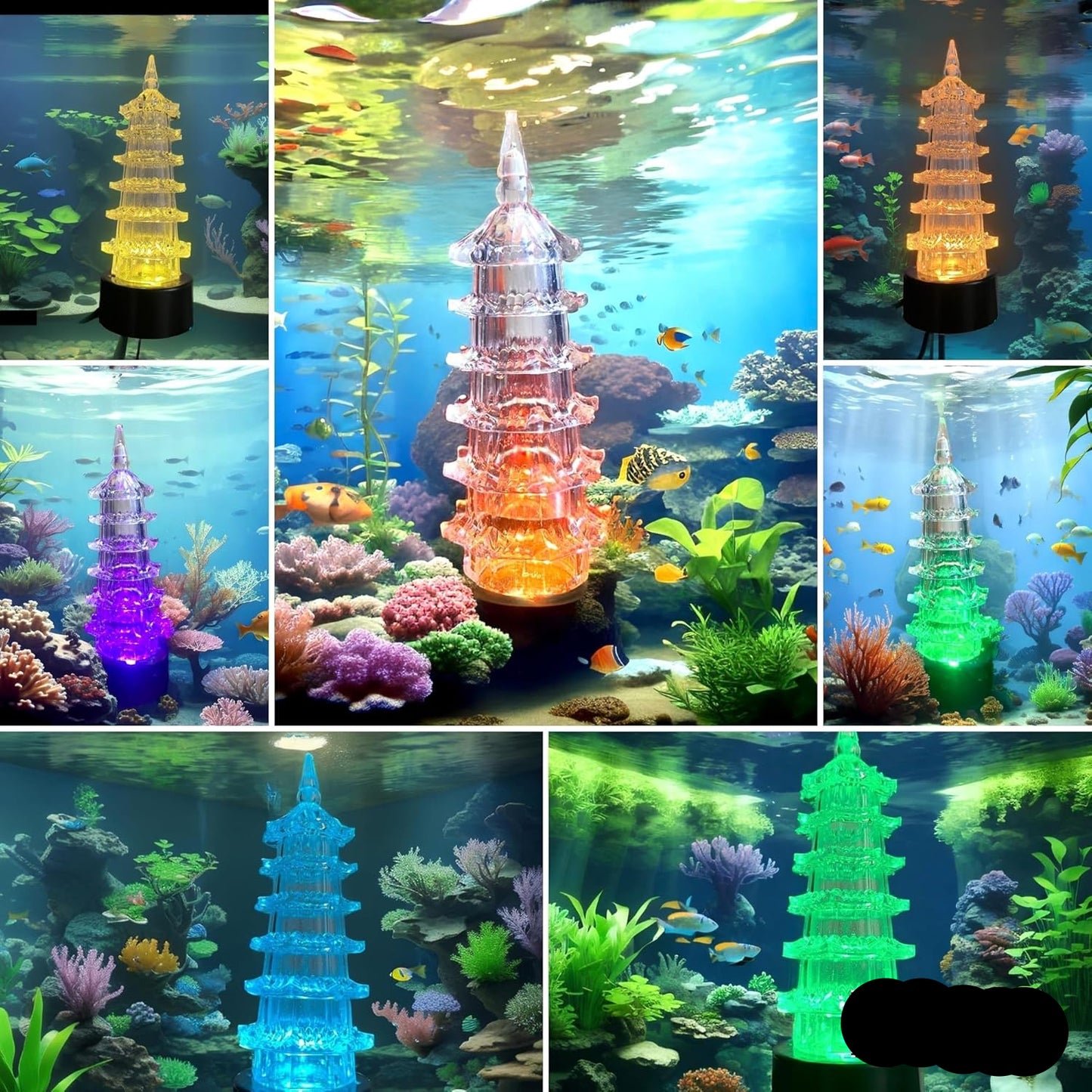 Submersible Aquarium Decoration Light