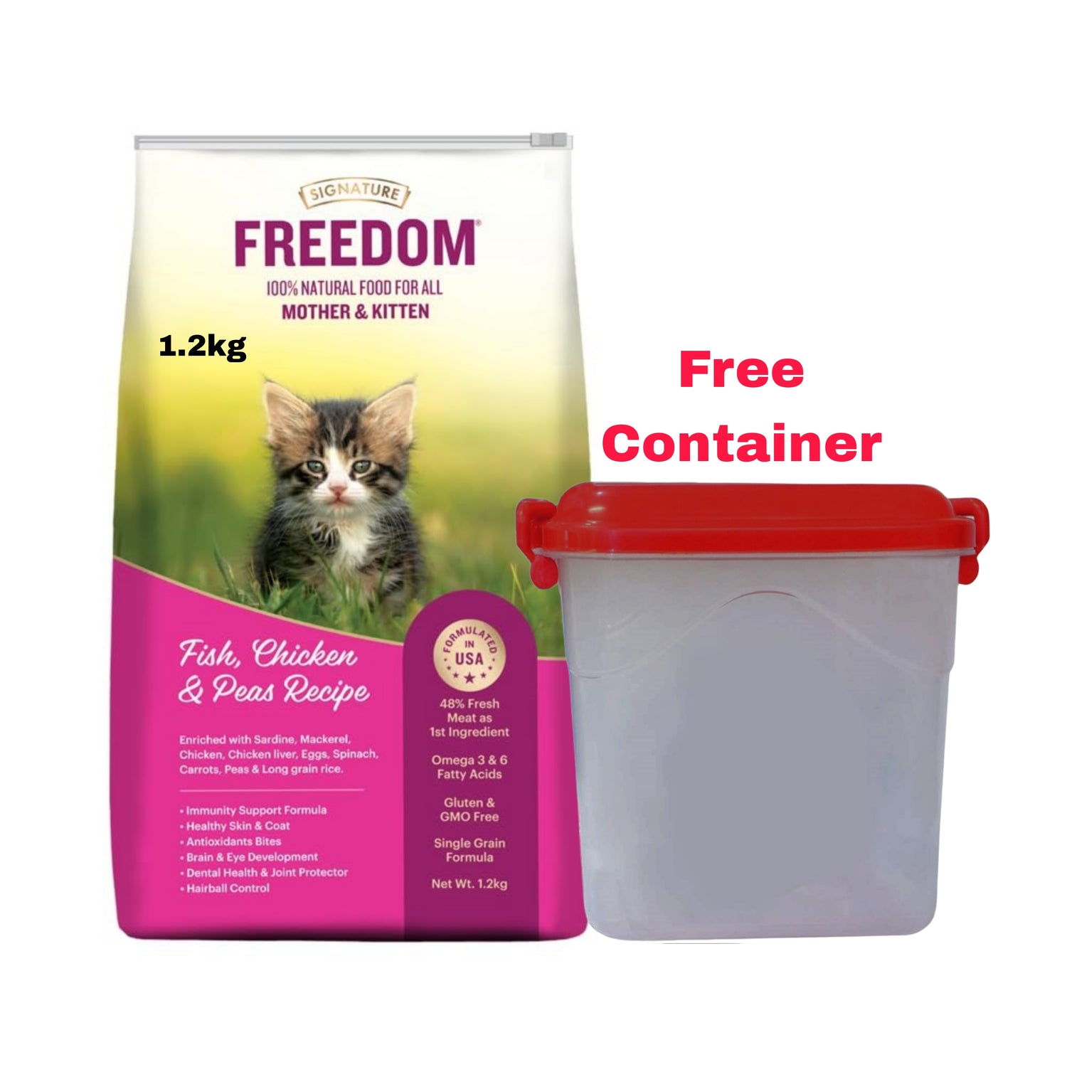 Freedom Cat Food
Freedom Kitten

