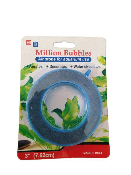 Ring Disk Bubble Aquarium Air Stone 3 Inch