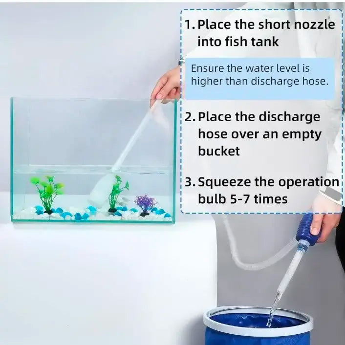 Siphon Pipe For Water Changer And Gravel Cleaning jyoti aquarium pets