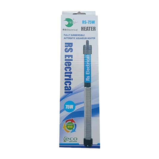 Rs Electrical 75 Watts Aquarium Heater jyoti aquarium pets