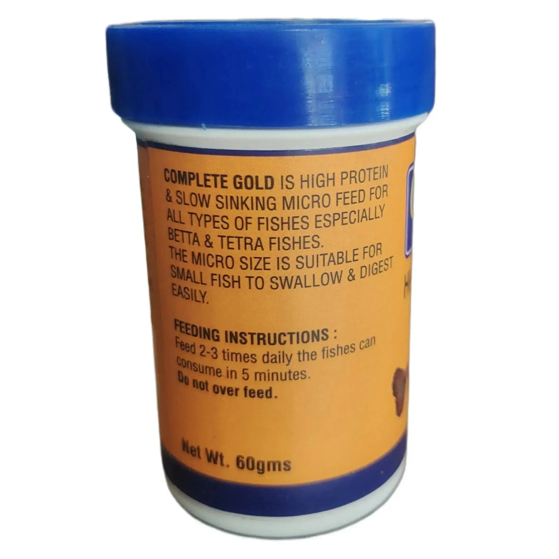 Complete gold hi protien micro feed jyoti aquarium pets