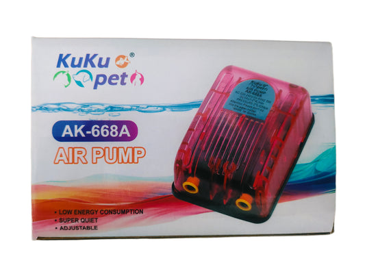 Air pump double nozzle