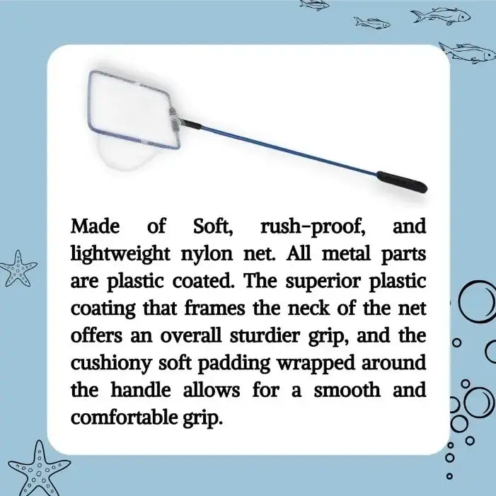 Fish Net 6 inch jyoti aquarium pets