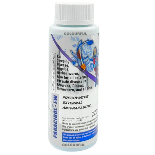 paracidol fw 120ml jyoti aquarium pets